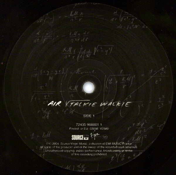 Imagen de la portada del disco Talkie Walkie del artista Air
