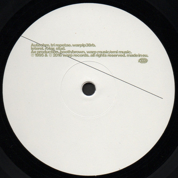 Imagen de la portada del disco Tri Repetae del artista Autechre