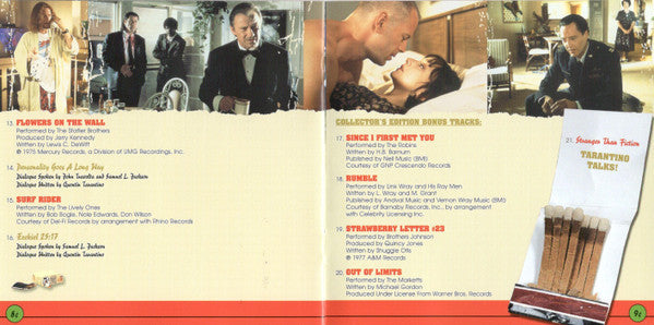 Varios Artistas - Pulp Fiction (Music From The Motion Picture) [CD]