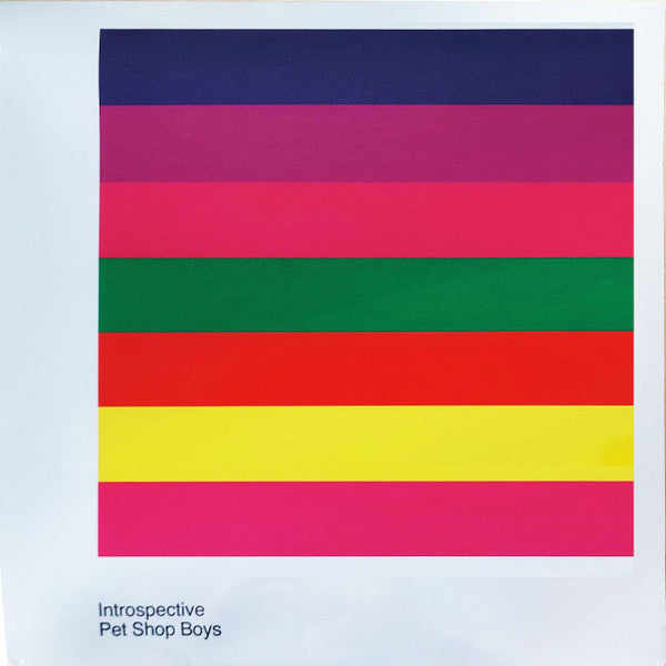 Imagen de la portada del disco Introspective del artista Pet Shop Boys