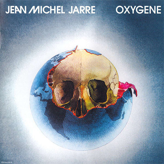 Imagen de la portada del disco Oxygene del artista Jean Michel Jarre