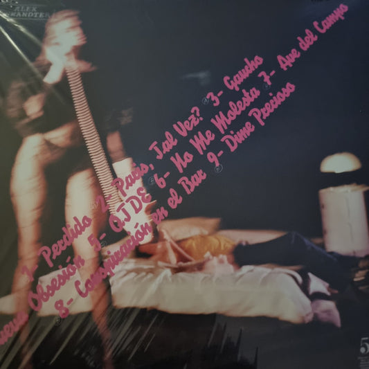 Imagen de la portada del disco Dime Precioso del artista Alex Anwandter