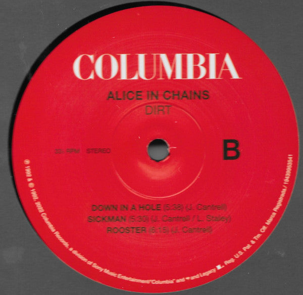 Imagen de la portada del disco Dirt del artista Alice In Chains