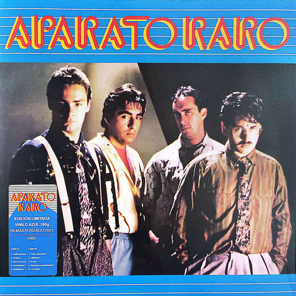 Imagen de la portada del disco Aparato Raro del artista Aparato Raro