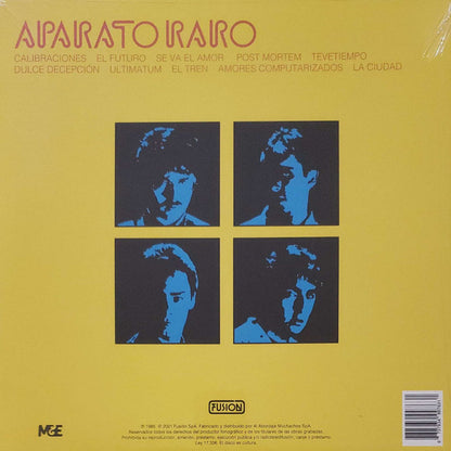 Imagen de la portada del disco Aparato Raro del artista Aparato Raro