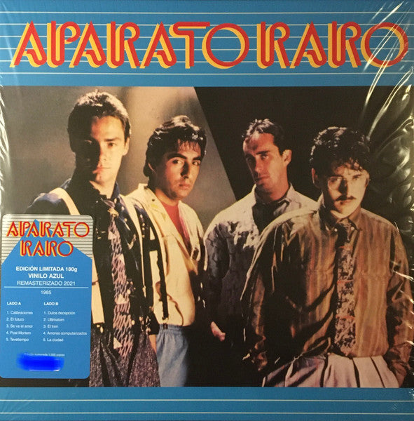 Imagen de la portada del disco Aparato Raro del artista Aparato Raro
