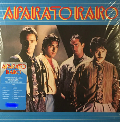 Imagen de la portada del disco Aparato Raro del artista Aparato Raro