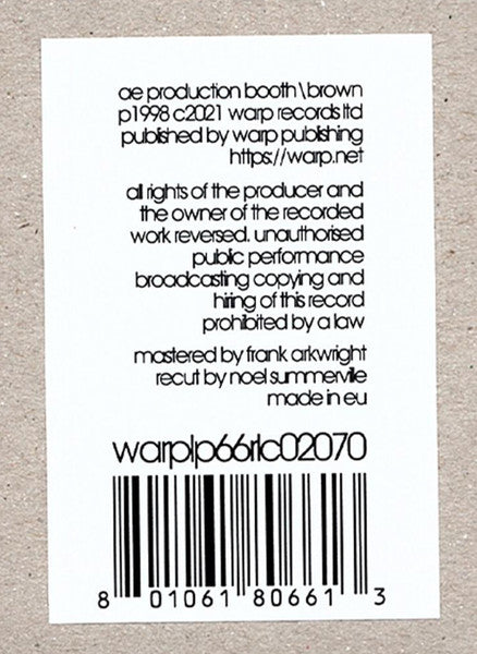 Imagen de la portada del disco Lp5 del artista Autechre