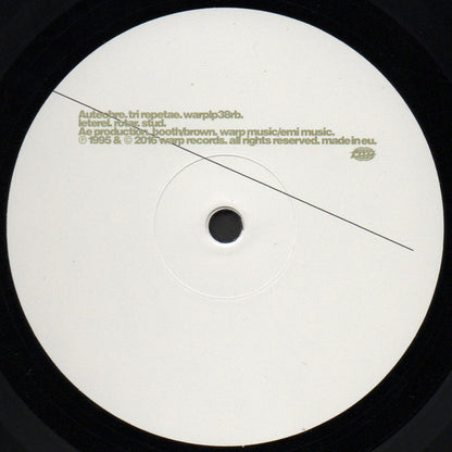 Imagen de la portada del disco Tri Repetae del artista Autechre
