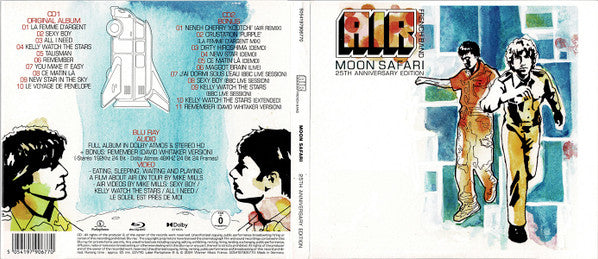 Air - Moon Safari [2CD + Bluray]