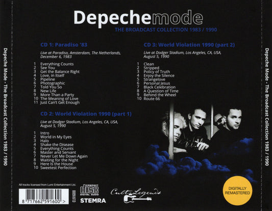 Depeche Mode - The Broadcast Collection 1983 / 1990 [CD]