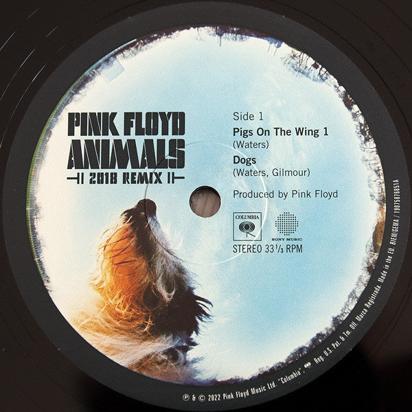 Imagen de la portada del disco Animals (2018 Remix) del artista Pink Floyd